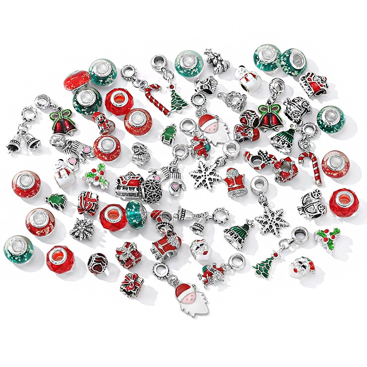 PANDORA Hạt Charm Bạc 925 Dùng Làm Trang Sức/Valentine DIY Cho Nữ