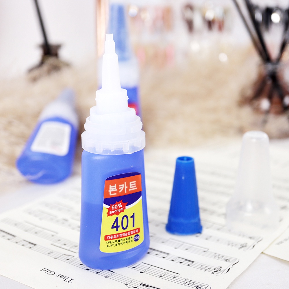 Keo dán móng giả gắn móng giả keo 401 keo bê tông gắn đá Waloc siêu chắc phụ kiện nail giá rẻ VUA SƠN AS 20g