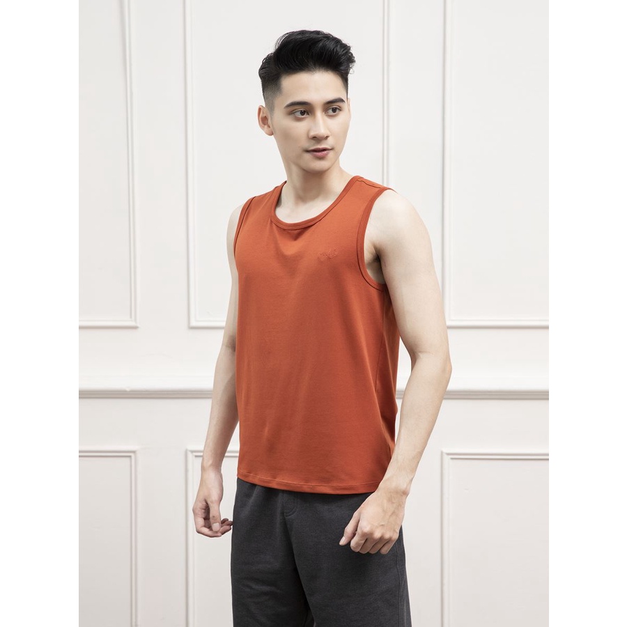 Áo Ba Lỗ Nam ARISTINO - ATT009s1, Cổ Tròn, Siêu Mềm Mát