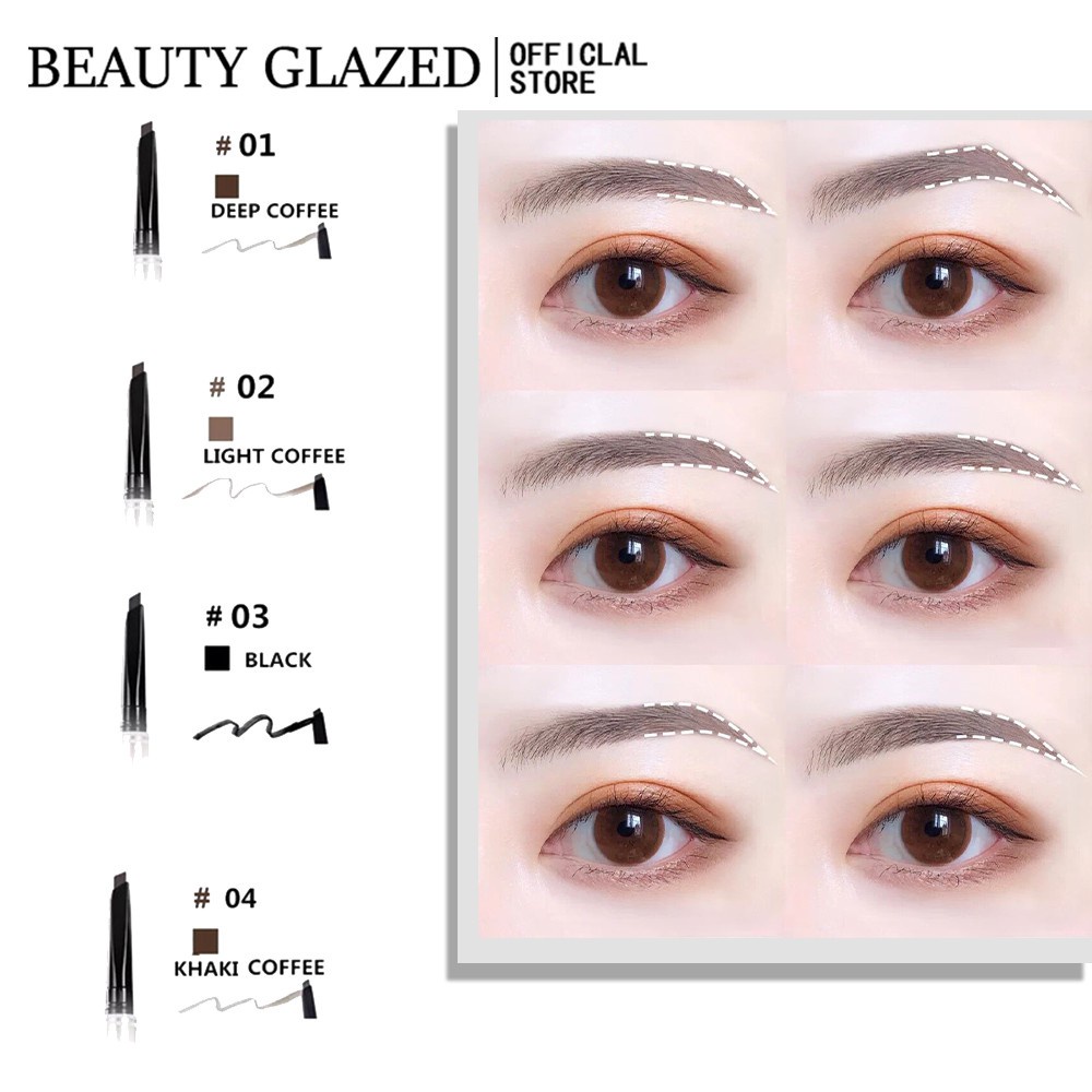 Chì kẻ mày BEAUTY GLAZED chống thấm nước và lâu trôi cao cấp | BigBuy360 - bigbuy360.vn
