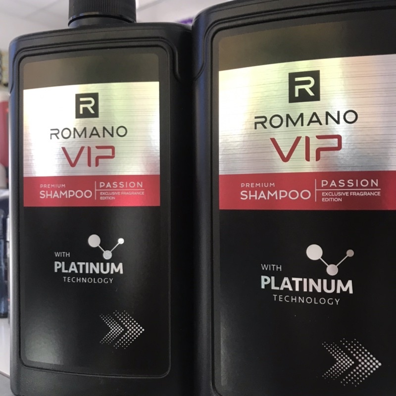 Dầu gội  Cao  cấp Romano Vip Passion mạnh mẽ bí ẩn 650g