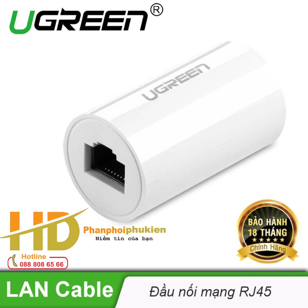 Đầu nối mạng RJ 45 cái UGREEN 20391