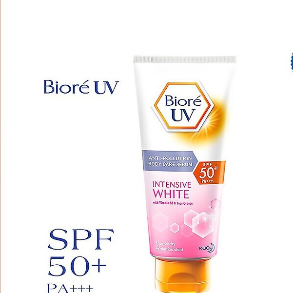 (150ml) Serum Chống Nắng Body Làm Sáng Da Biore SPF50/PA+++