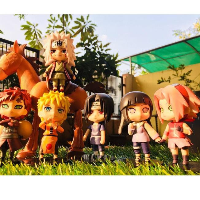 Mô Hình Nhân Vật Anime Naruto Sasuke Sakura Hinata Jiraiya Chibi Nendoroid Ayo Diorder