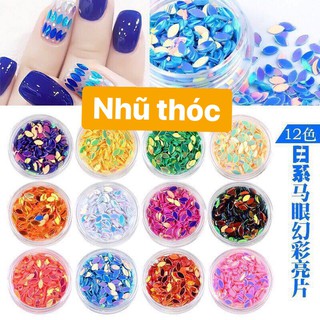 Nhũ thóc trang trí đính móng