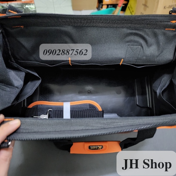 túi đựng dụng cụ kapusi japan 17inch hàng chính hãng dày dặn, đế nhựa
