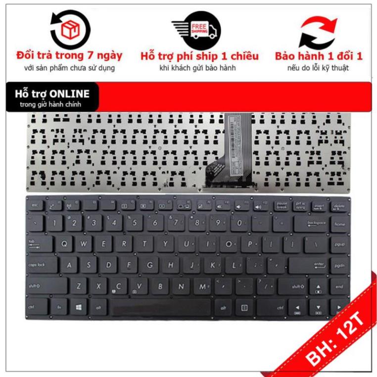 BH 12TH Bàn Phím Asus K451 K451L K451LA K451LB K451LN X402 S400 K451 S451 Hàng mới 100% Bảo Hành Toàn Quốc