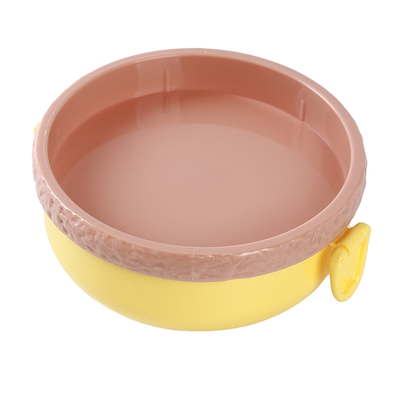 Hộp đựng cơm trưa nhiều ngăn thiết kế hình bánh Hamburger sáng tạo