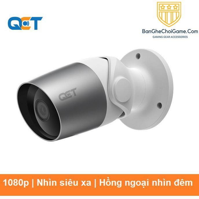 Camera ngoài trời IP QCT 1080P bản quốc tế QCTRN001 | WebRaoVat - webraovat.net.vn