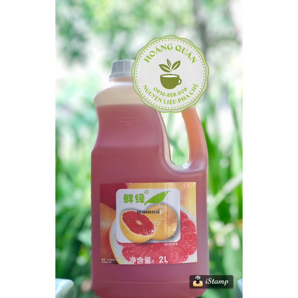 Syrup Bưởi Hồng Gleen 2L