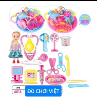 Rổ đồ chơi bác sĩ cho bé