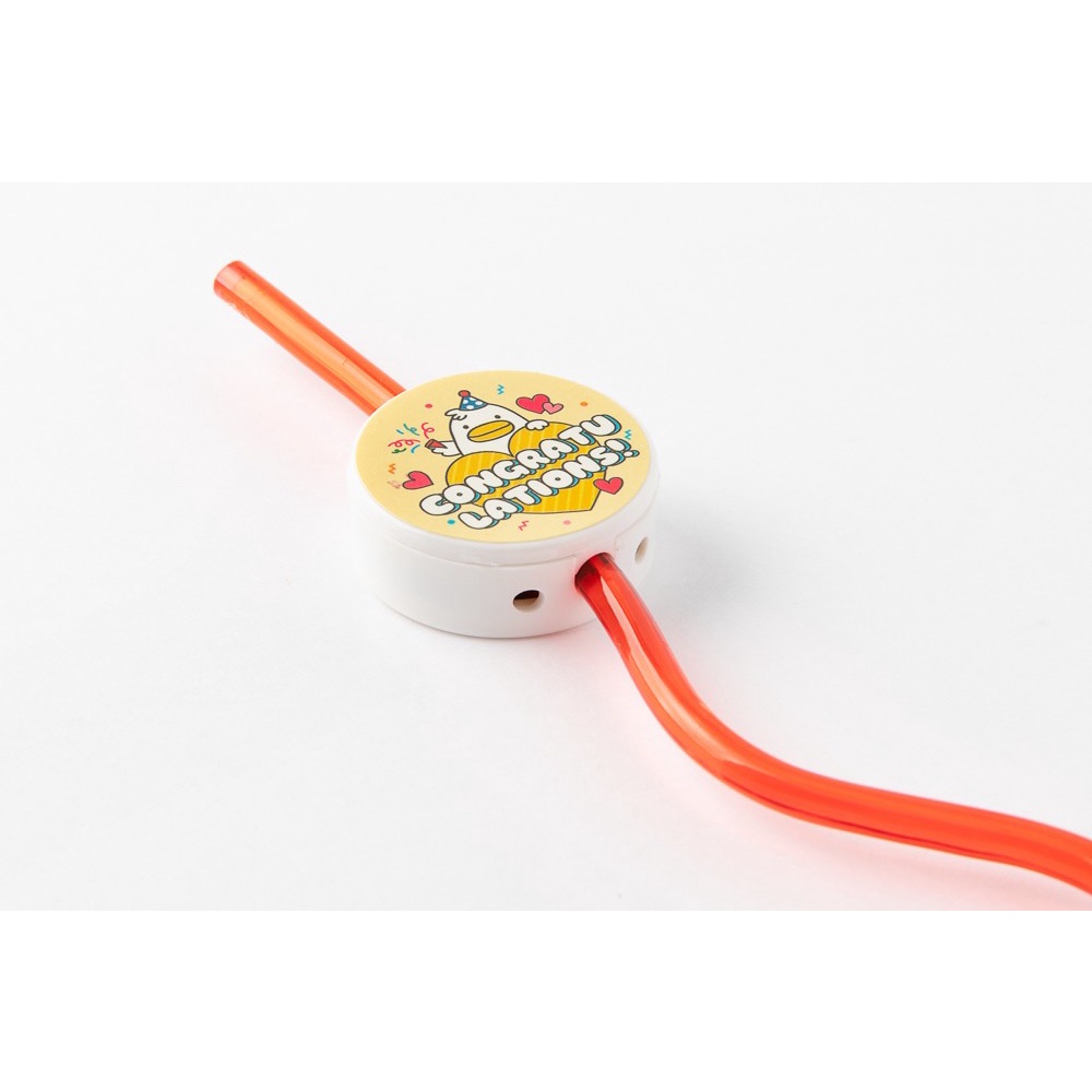 Ống Hút ARTBOX Hàn Quốc Melody Xinh Xắn Sinh Nhật Màu Đỏ