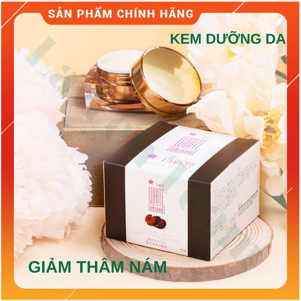 [Mã SKAMA8 giảm 8% đơn 300K] Kem dưỡng trắng da và giảm thâm nám ⚡️𝐅𝐑𝐄𝐄 𝐒𝐇𝐈𝐏⚡️ White Shinno 20g | BigBuy360 - bigbuy360.vn