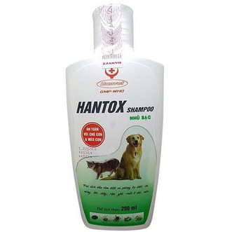 Sữa tắm trị rận cho mèo Hantox shampoo - 200ml