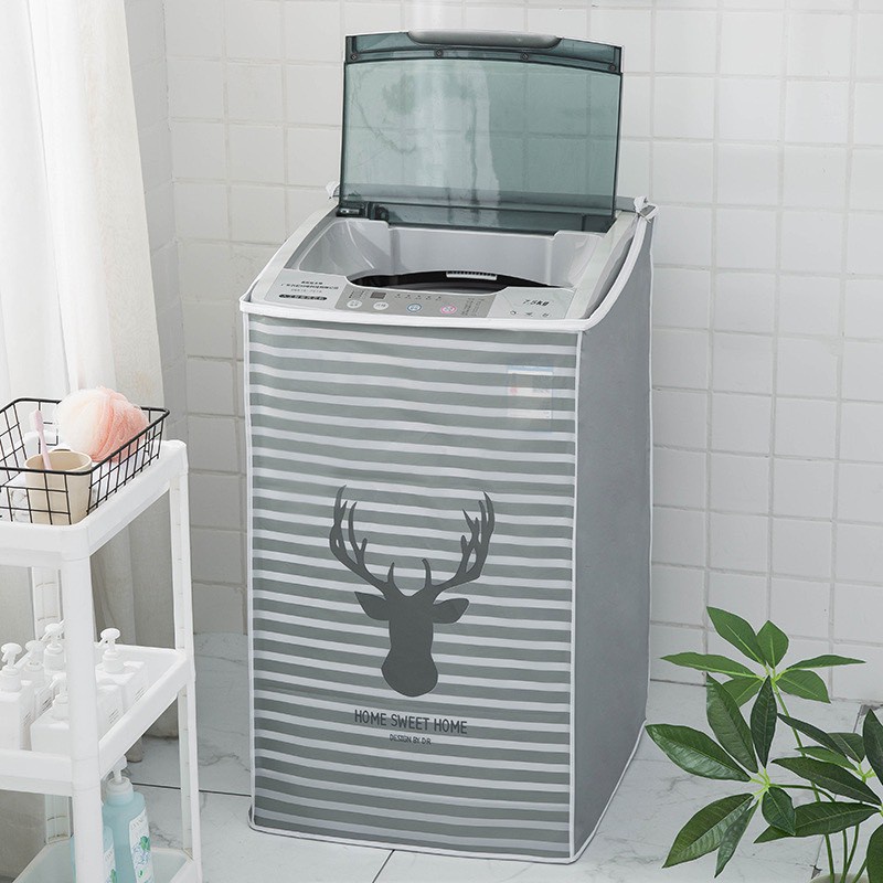 Áo trùm máy giặt cửa ngang cửa đứng lồng trên bọc bảo vệ máy giặt như mới chống nước GD87 - GD90