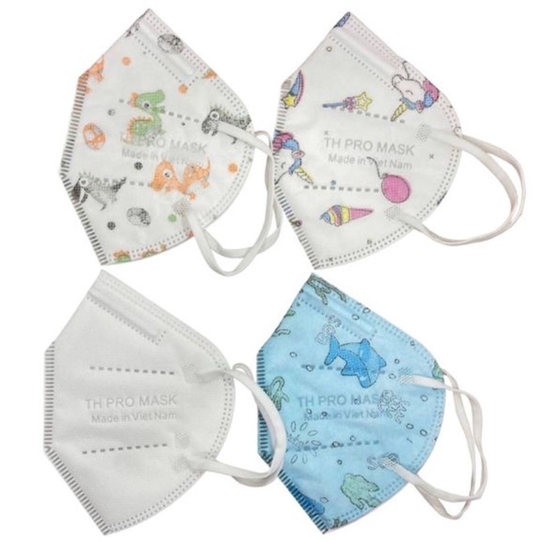[HỘP] KHẨU TRANG Y TẾ TH PRO MASK 95+ TRẺ EM (GIAO MÀU NGẪU NHIÊN) - Azzin Store