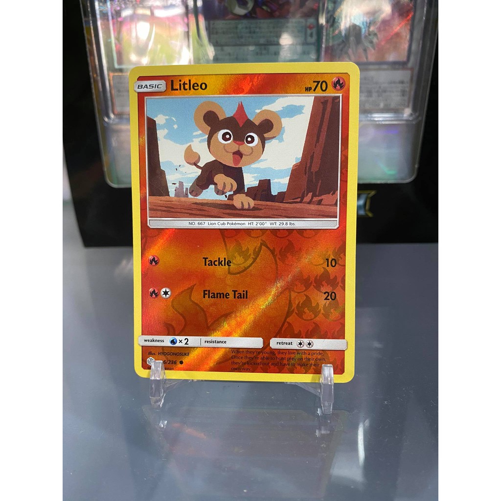 [ Dưa Hấu Yugioh ] Lá bài thẻ bài Pokemon Litleo