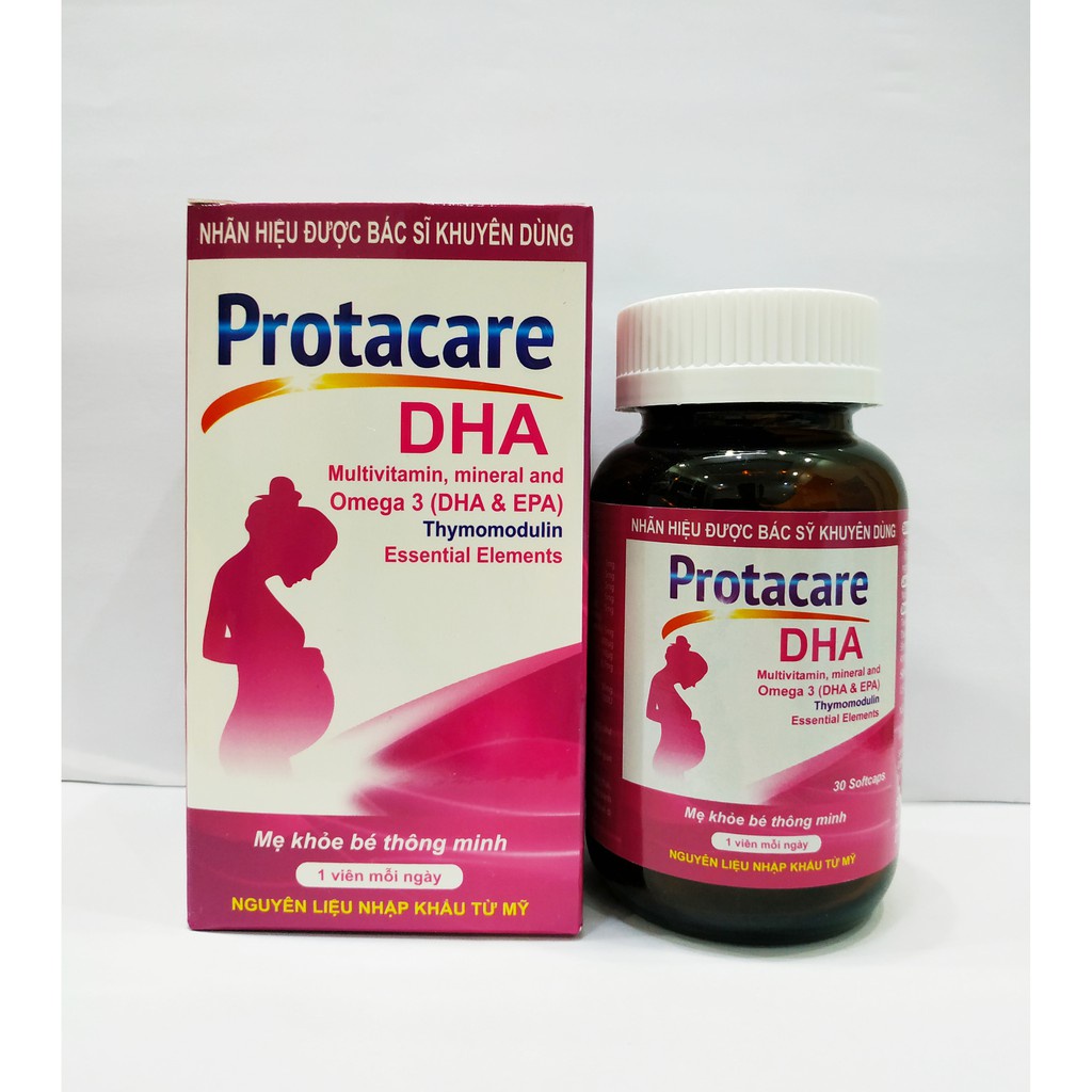 PROTACARE DHA - VITAMIN TỔNG HỢP CHO MẸ BẦU