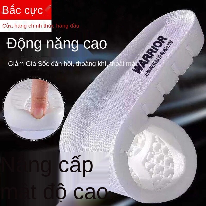 Đế Lót Giày Thể Thao Bằng Latex Mềm Dày Dặn Chống Sốc Cho Nam Nữ