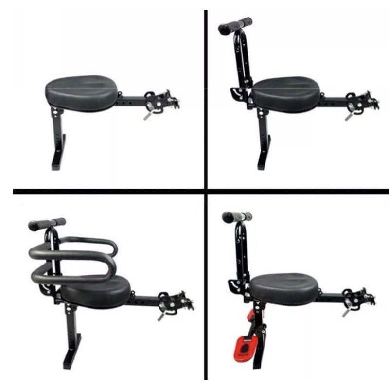 Ghế chuyên dụng có thể gập và gấp gọn cho xe đạp xe điện cho bé ngồi dưới 30kg Theli - Adiman - Lihaze - Ninja- M133