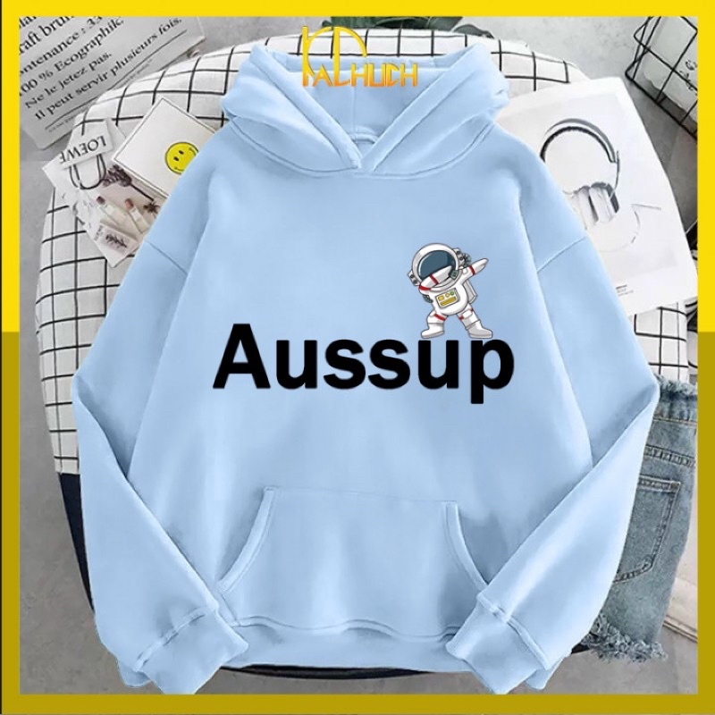 Áo hoodie nam nữ AUSSUP phi hành gia có 12 màu