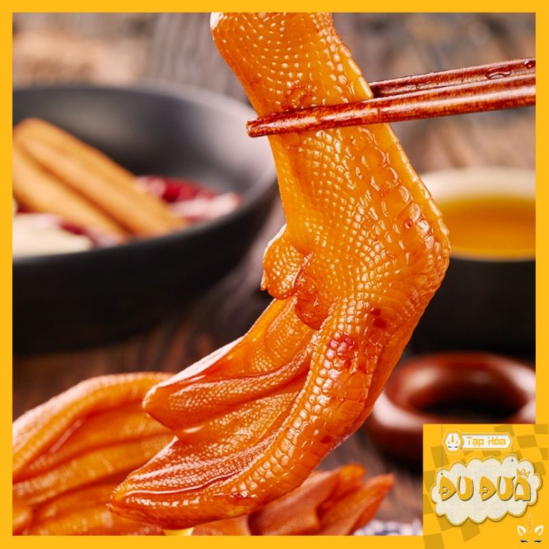 [Có sẵn] Gói Lẻ Chân Vịt Cay Tứ Xuyên Jingwu Ngon Đậm Vị | BigBuy360 - bigbuy360.vn