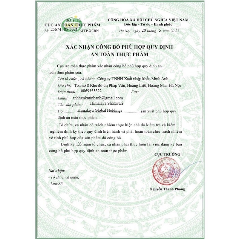 HIMALAYA SHATAVARI - VIÊN UỐNG NỘI TIẾT TỐ NỮ 60 VIÊN