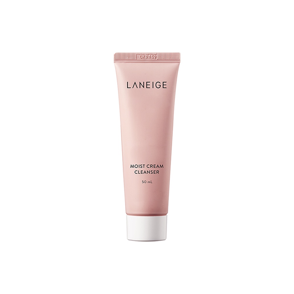 Sữa rửa mặt giúp dưỡng ẩm cho da thường và da khô Laneige Moist Cream Cleanser 50Ml