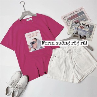 Áo phông hồng 1603AP