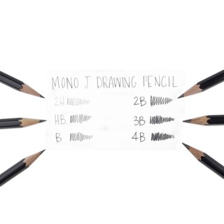 [DA ĐEN] Chì Phác Thảo Tombow Mono J