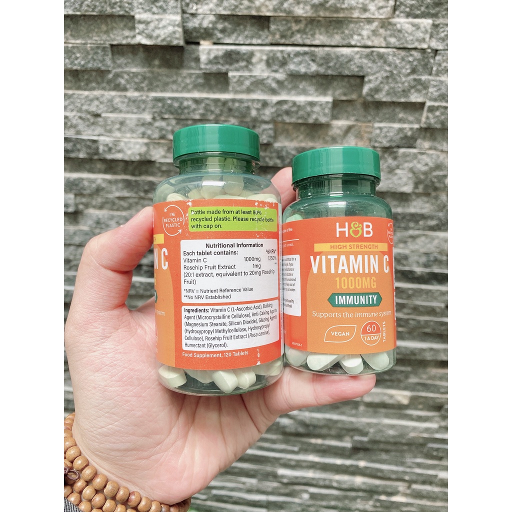 Vitamin C-1000 tăng đề kháng cho cơ thể, hỗ trợ làm trắng da hiệu quả