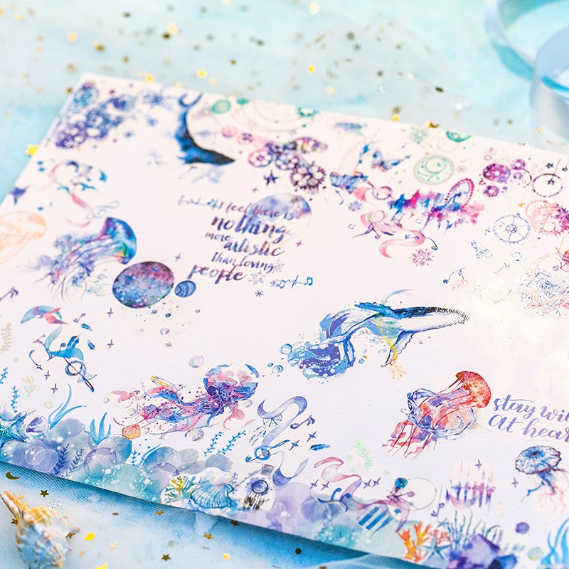 Set 6 tờ sticker trang trí planner STG081