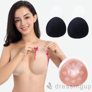 Miếng dán che ngực silicon màu đen