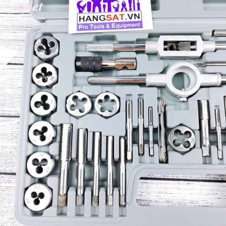 BỘ TA RÔ, BÀN REN 40 CHI TIẾT XANH