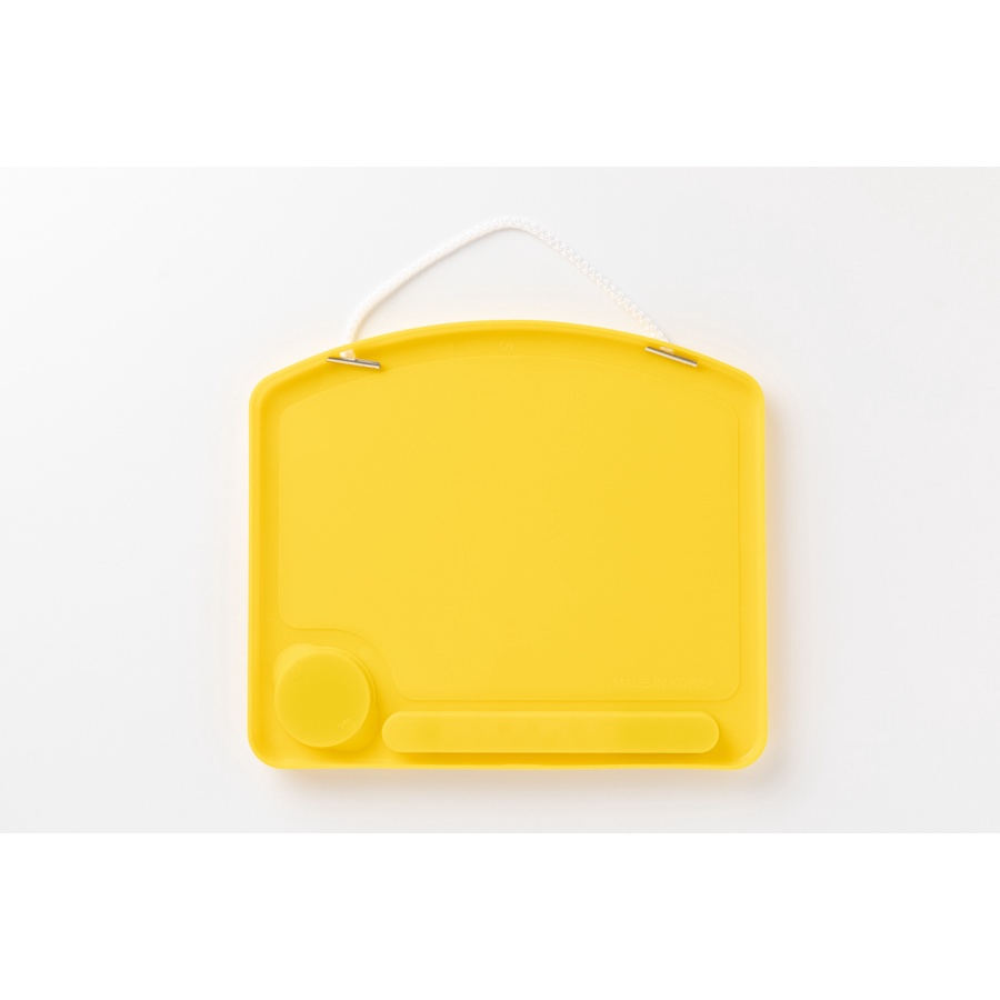 Bảng Trắng ARTBOX Hàn Quốc Galapagos Màu Vàng Kèm Bút Lông