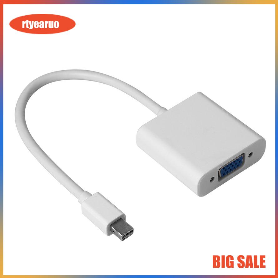 Mini Displayport Display Port To VGA adapter Cable for Apple Macbook PC M-VGA