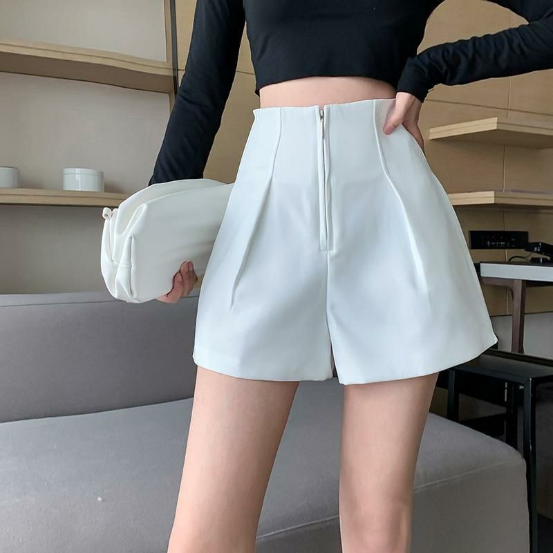 Quần Shorts nữ lưng cao khoá giữa hàng đẹp