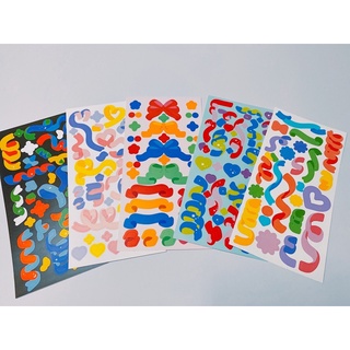 [CÓ SẴN] STICKERS CONFETTI TRANG TRÍ - DAISO HÀN QUỐC