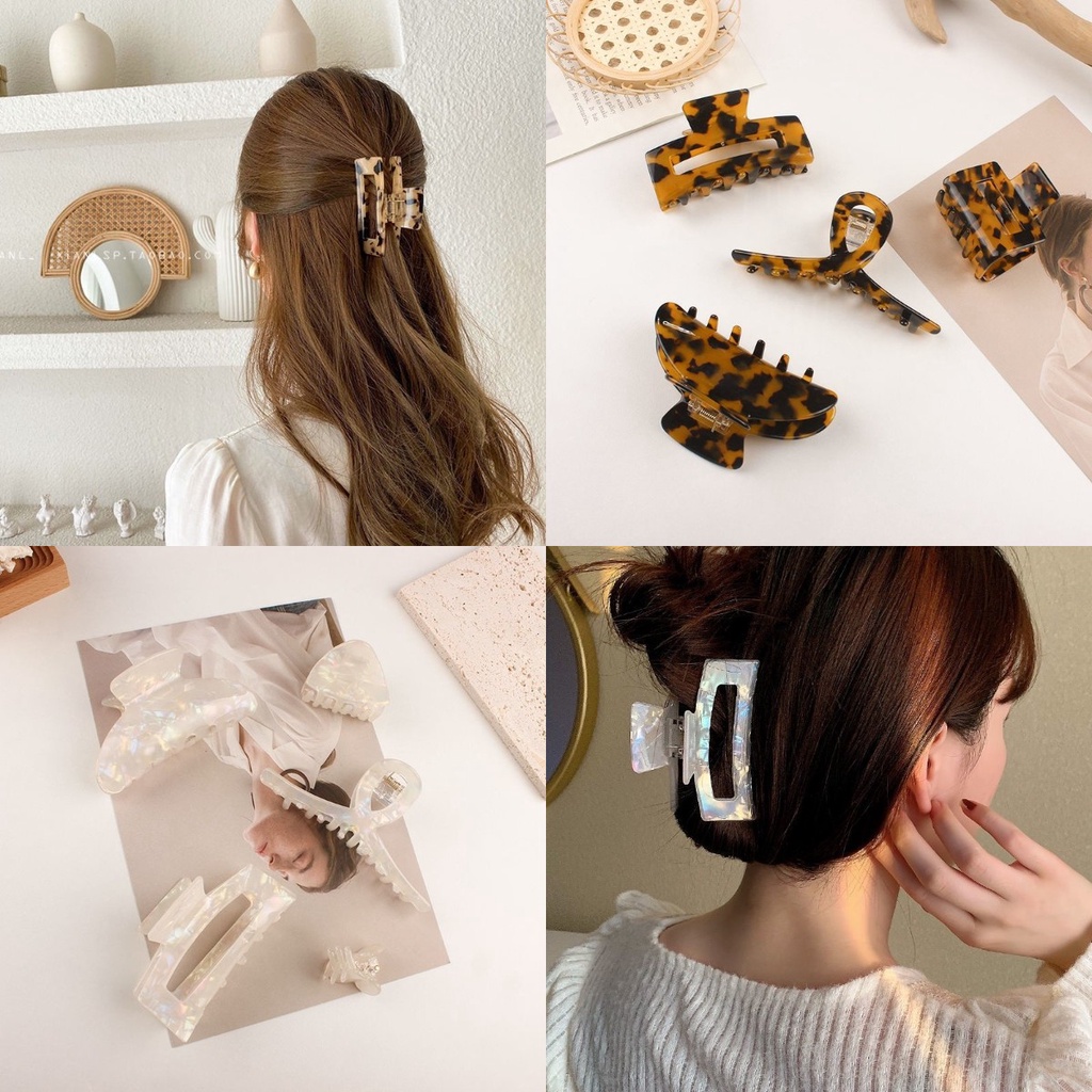 Kẹp Tóc Thiết Kế Đơn Giản Thời Trang Cho Nữ