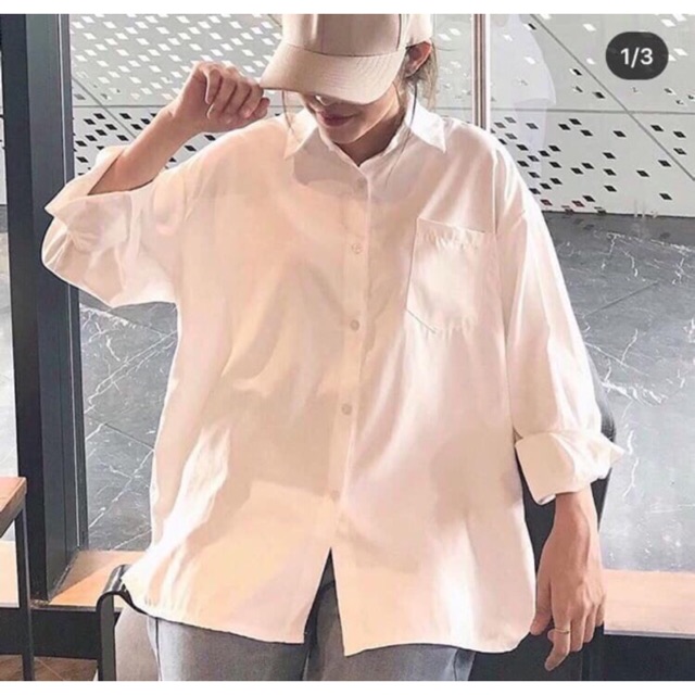 ☘☘(CÓ SẲN )Sơ mi trắng 1 túi (KÈM ẢNH THẬT)