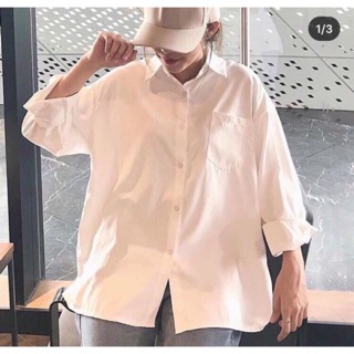 ☘☘(CÓ SẲN )Sơ mi trắng 1 túi (KÈM ẢNH THẬT)