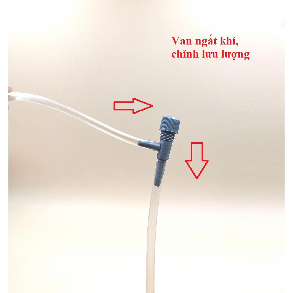 Van chỉnh ống sủi khí oxi