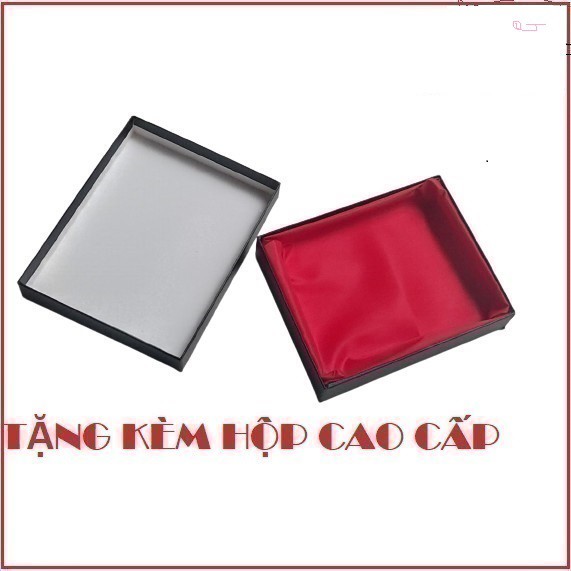 Ví Mini Nam Nữ Da Bò Thật Công Sở Để Thẻ ATM Card Visit Tiền Mặt | Bóp Da Đẹp | VD01 VUONGVUONGSHOP25