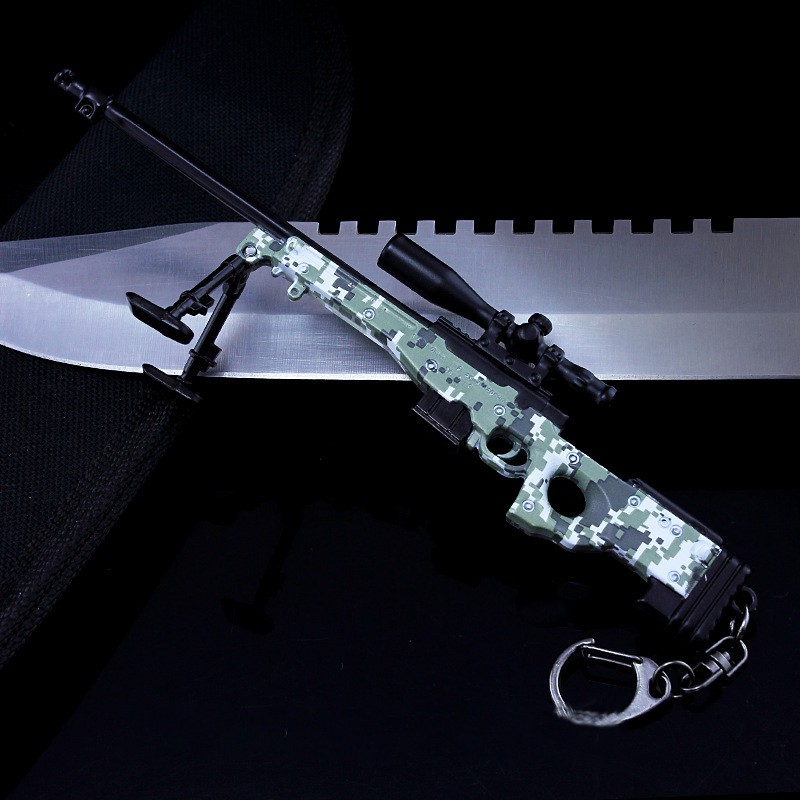 Mô hình Trưng bày Trang Trí PUBG - AWM - CAMO 18cm