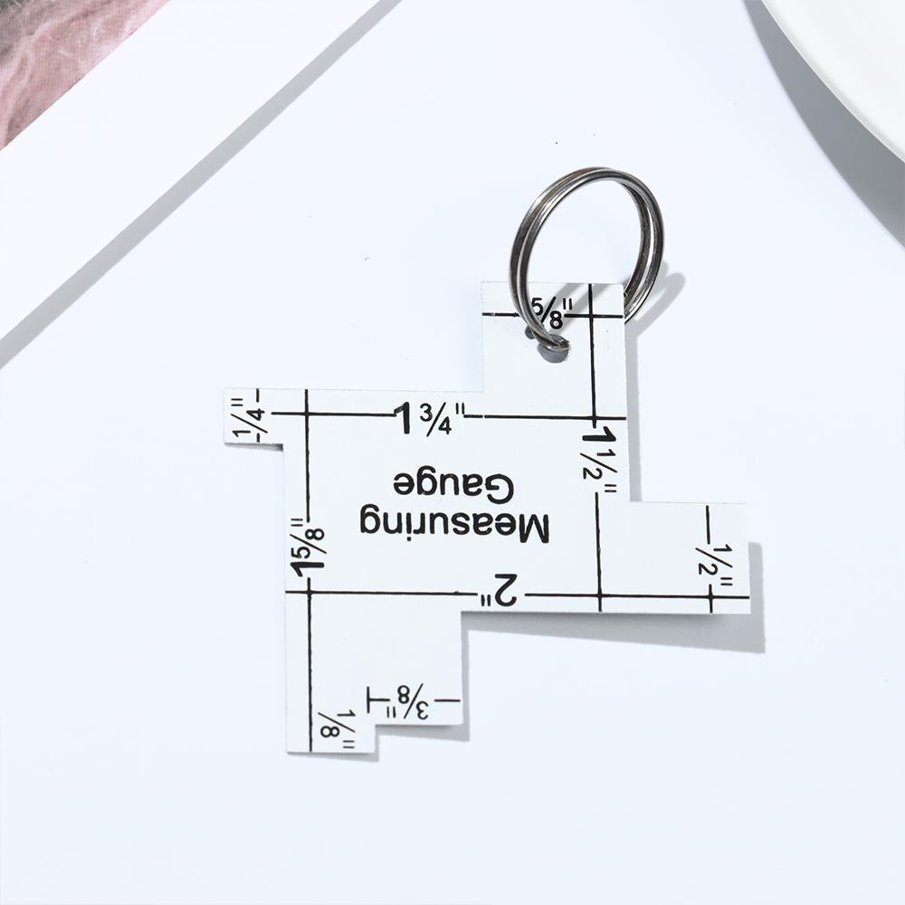 Thước Đo Bằng Kim Loại Chuyên Dụng Cho Đo Lường May Vá DIY