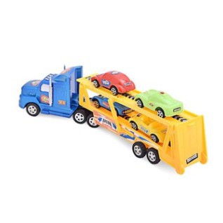 Đồ chơi Xe Ô Tô Container 🚘GIÁ RẺ NHẤT🚘Chở Siêu Xe Hàng Việt Nam ( Long Thủy)