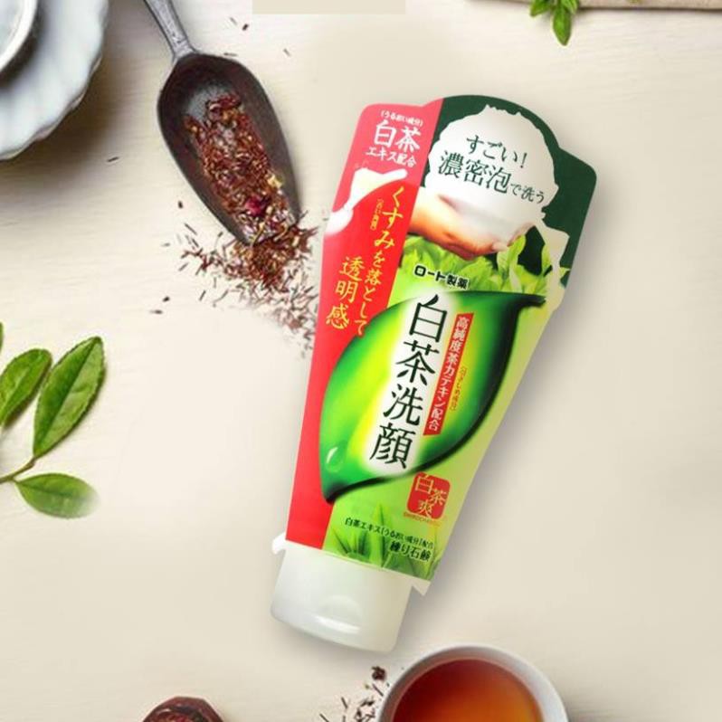 Sữa Rửa Mặt Trà Xanh ROHTO Shirochasou Nhật Bản 120g | BigBuy360 - bigbuy360.vn