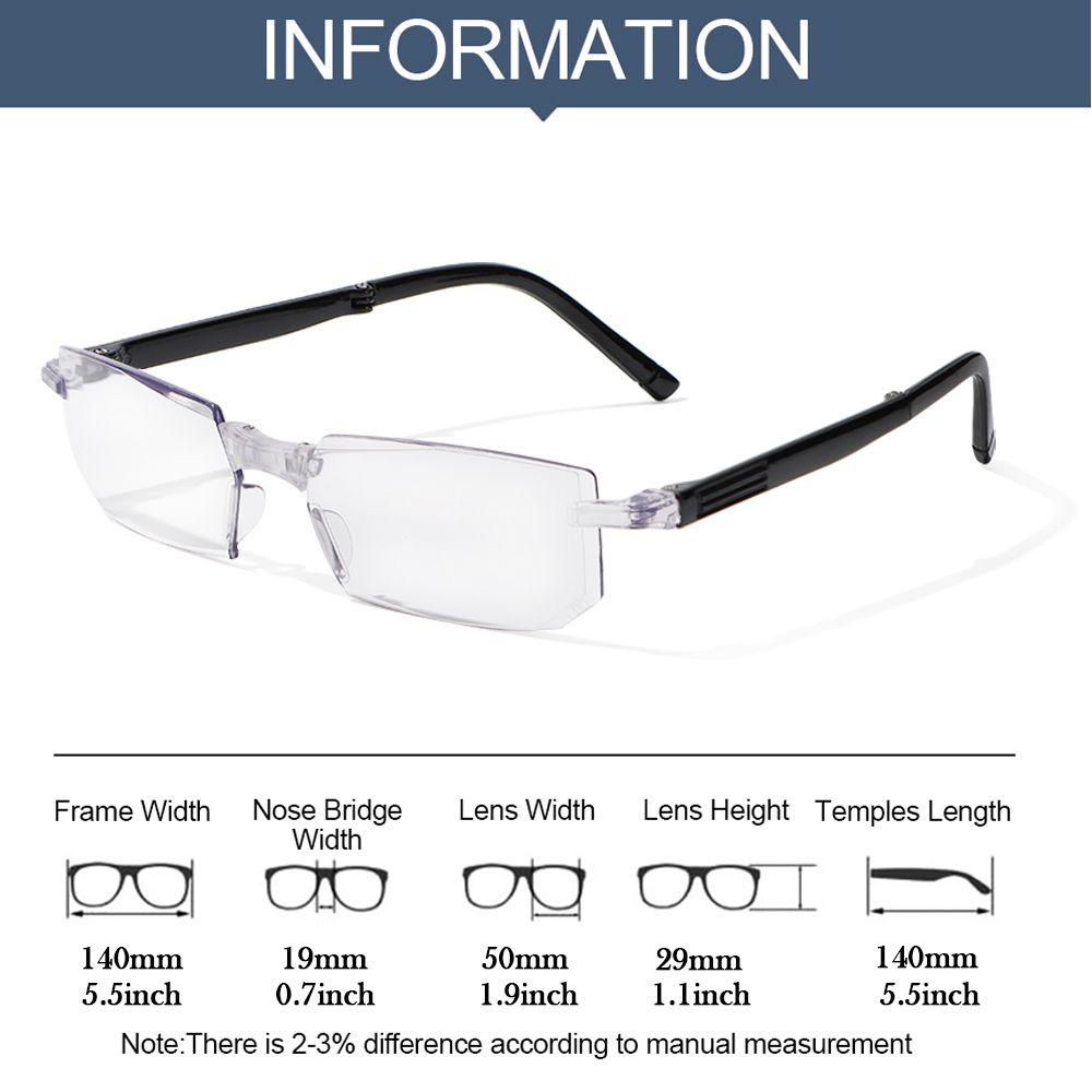 Kính Mát Gọng Kim Loại Chống Ánh Sáng Xanh Có Thể Gấp Gọn Tiện Dụng Cho Nam Và Nữ