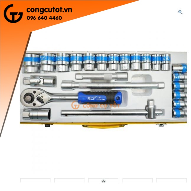 Bộ tuýp 24 chi tiết cần tự động 10-32mm LS+ LS111224