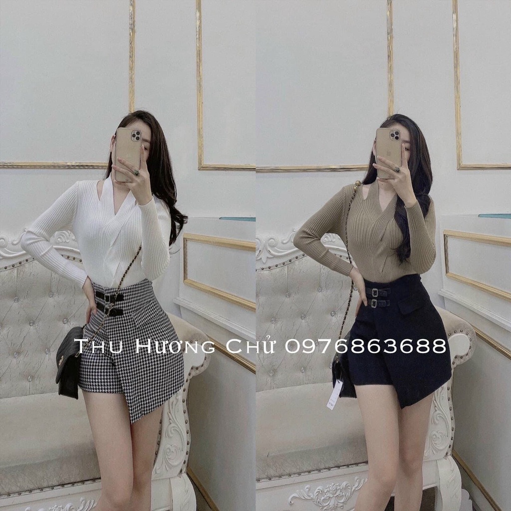 ÁO LEN CỔ YẾM 3M QCC